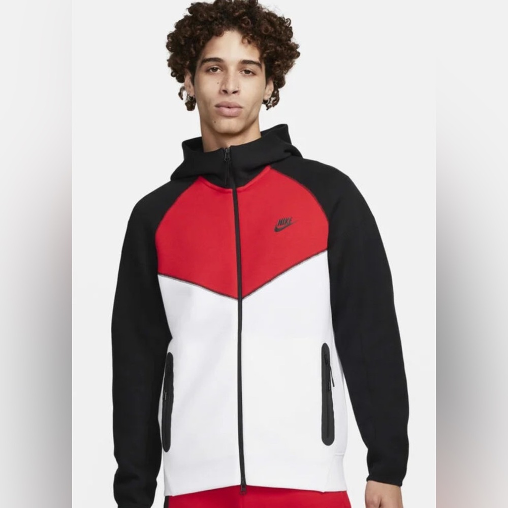 Nike Sportswear Tech Fleece Windrunner - Nike Tri-Color Hoodie Men’s Size Small